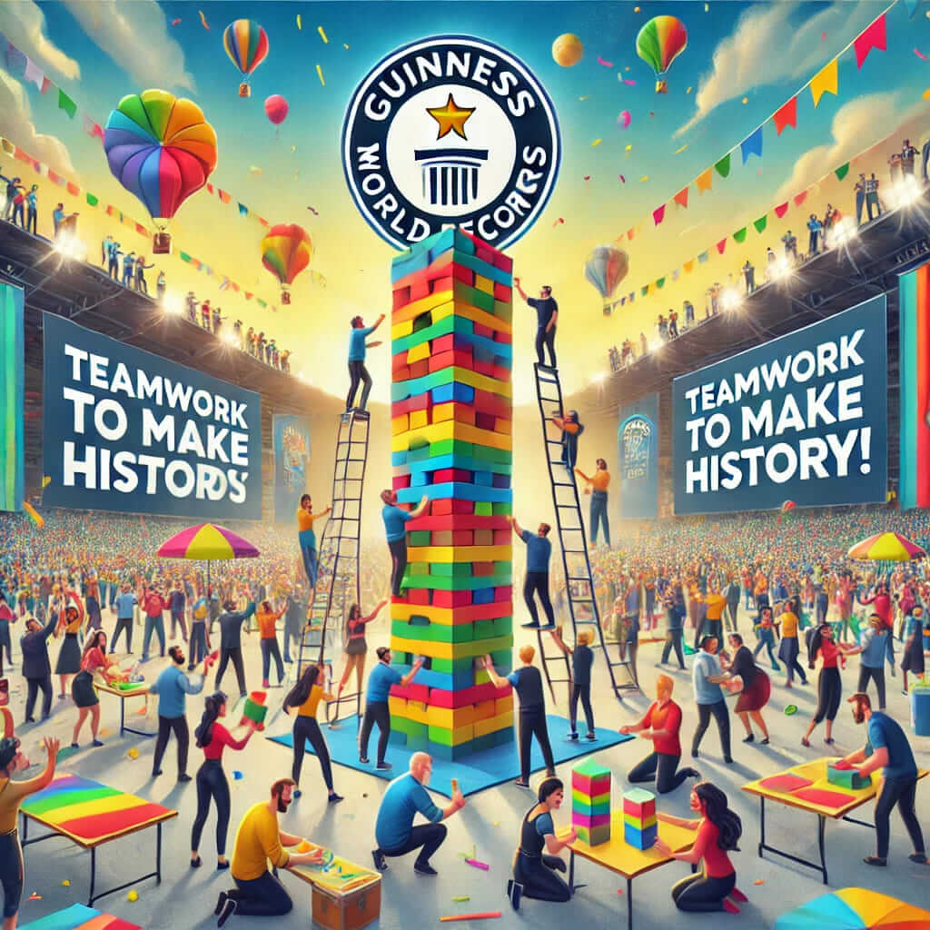 Team building Guinness World Records