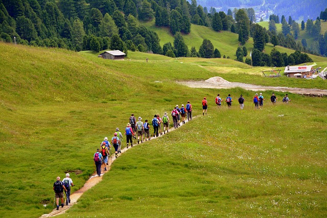 Team building trekking